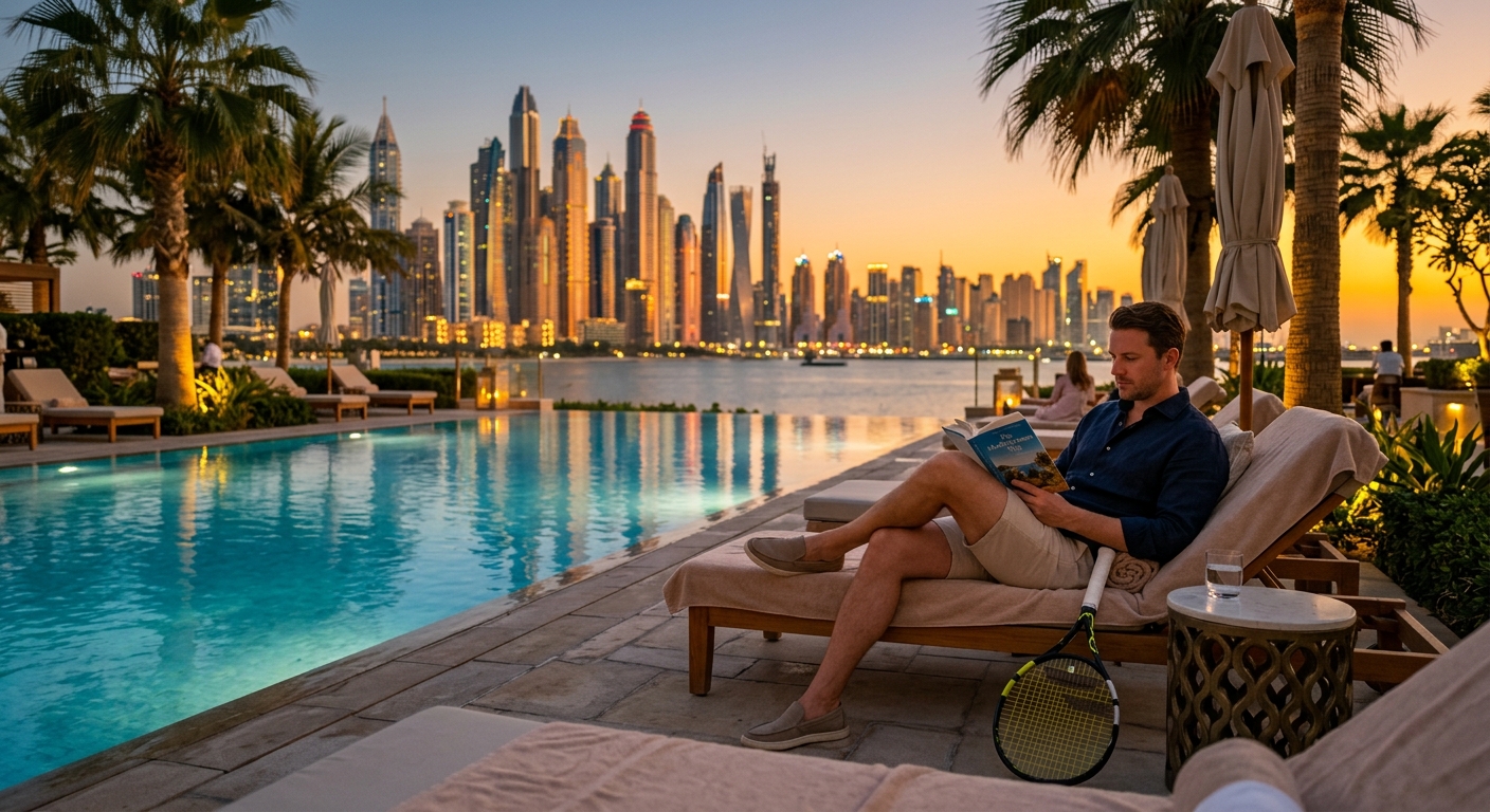 Ad image, Dubai luxury tennis holiday